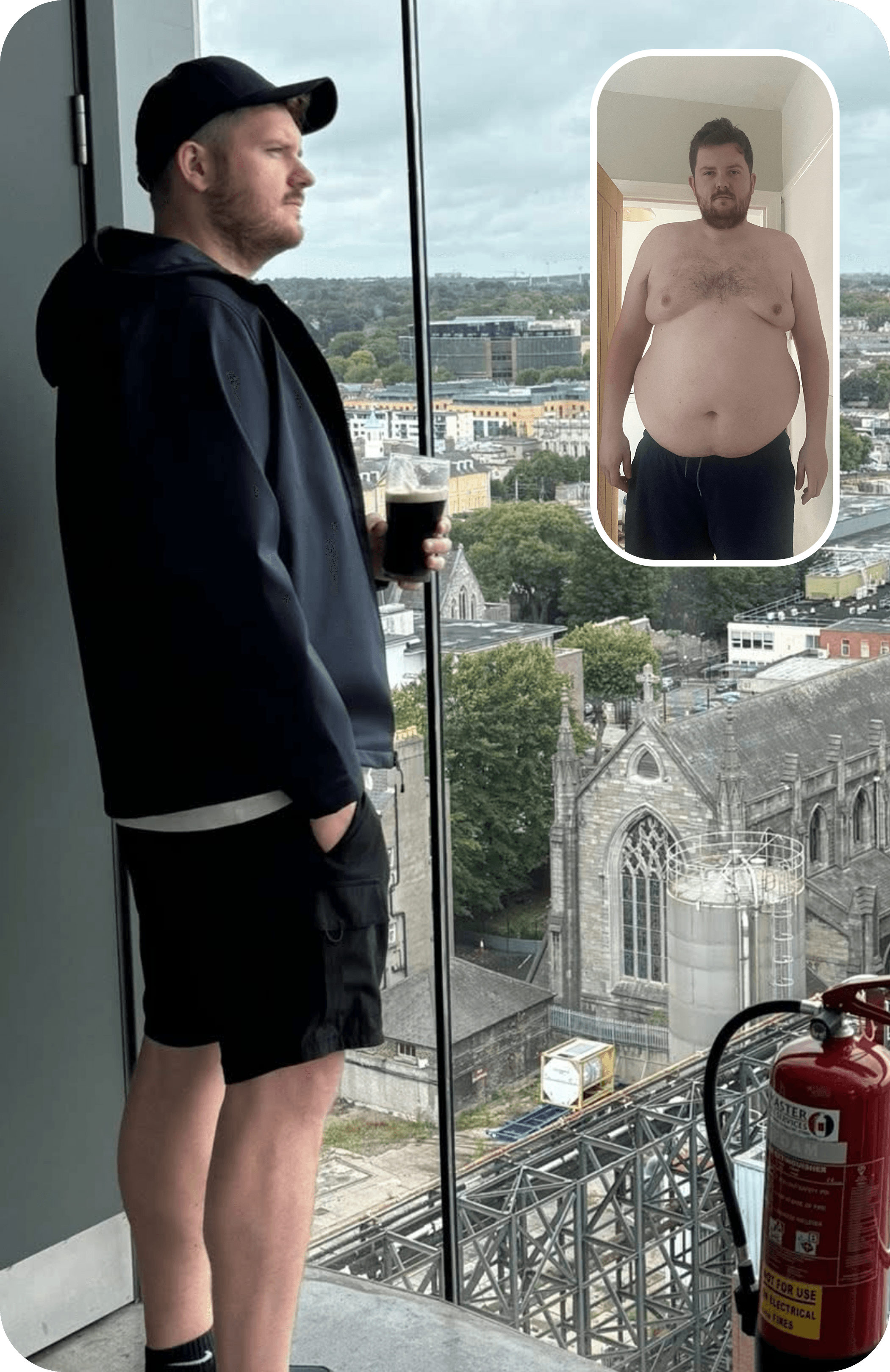 Oliver's weight loss transformation